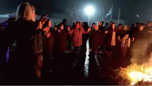 Πιερία: Κόντρα στις κακές καιρικές συνθήκες η  Ρητίνη γιόρτασε το τριήμερο της Αποκριάς