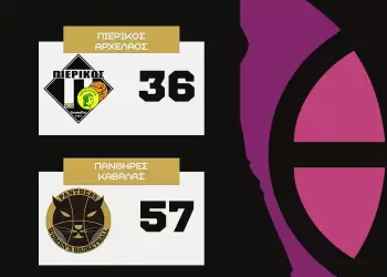 ΠΙΕΡΙΚΟΣ ΑΡΧΕΛΑΟΣ - ΠΑΝΘΗΡΕΣ ΚΑΒΑΛΑΣ 37-56: Έπεσε η αυλαία - Με Πανόραμα στα play off ΠΙΕΡΙΚΟΣ ΑΡΧΕΛΑΟΣ – ΠΑΝΘΗΡΕΣ ΚΑΒΑΛΑΣ 37 56: Έπεσε η αυλαία – Με Πανόραμα στα Play Off