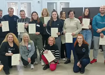 Πιστοποίηση μελών της Διασωστικής Ομάδας Πιερίας, πάνω στην «Αντιμετώπιση Τραυματία Αθλητή»