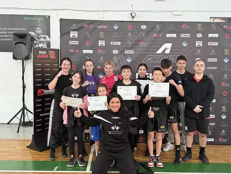 Σάρωσε τα μετάλλια  το Απολλώνειο Boxing Club στους διασυλλογικούς αγώνες