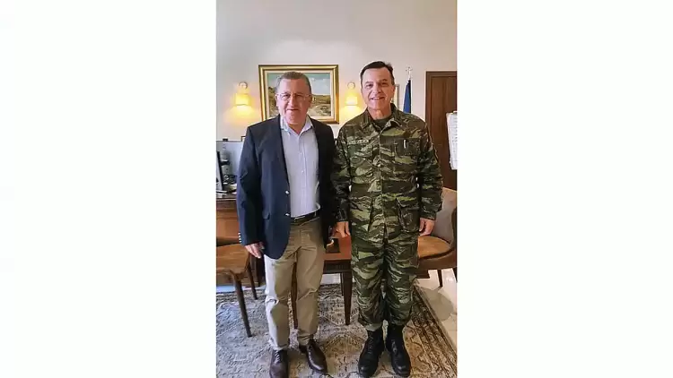 Στον Δήμαρχο Κατερίνης ο νέος Διοικητή της Ταξιαρχίας Λιτοχώρου