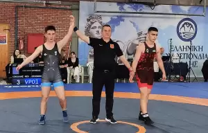 Δεύτερος στην Ελλάδα ο Κυπάρισσοπουλος και τρίτος ο Αδάμου των Ολυμπίων Κατερίνης