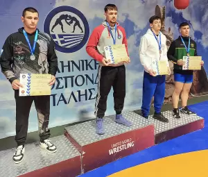 Δεύτερος στην Ελλάδα ο Κυπάρισσοπουλος και τρίτος ο Αδάμου των Ολυμπίων Κατερίνης