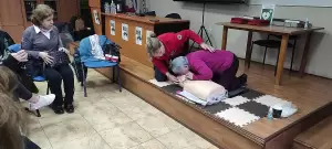 Δράση ενημέρωσης για τη Βασική Υποστήριξη της Ζωής στο Σχολείο Δεύτερης Ευκαιρίας, από τη Διασωστική Ομάδα Πιερίας