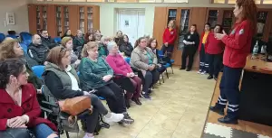 Δράση ενημέρωσης για τη Βασική Υποστήριξη της Ζωής στο Σχολείο Δεύτερης Ευκαιρίας, από τη Διασωστική Ομάδα Πιερίας