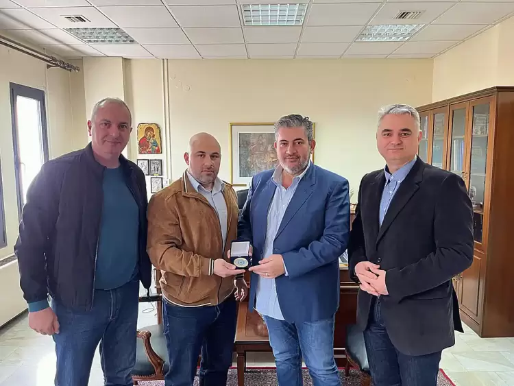 Η Ένωση Στρατιωτικών Πιερίας στο Επιμελητήριο Πιερίας