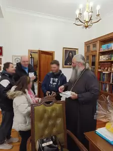 Επίσκεψη Αγάπης από το ΚΔΑΠ ΑμεΑ Δ. Κατερίνης στη Μητρόπολη