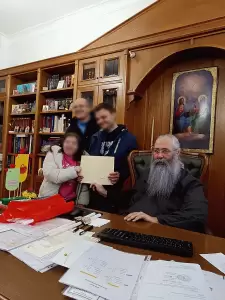 Επίσκεψη Αγάπης από το ΚΔΑΠ ΑμεΑ Δ. Κατερίνης στη Μητρόπολη