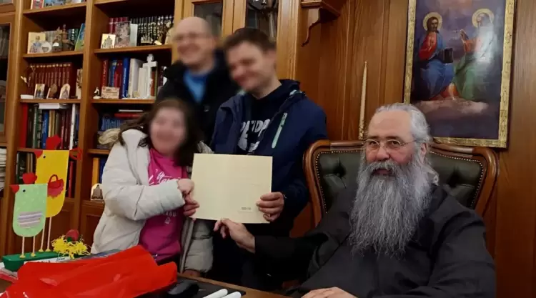 Επίσκεψη Αγάπης από το ΚΔΑΠ ΑμεΑ Δ. Κατερίνης στη Μητρόπολη