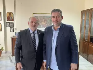 Επίσκεψη του Προέδρου της ΓΣΕΒΕΕ και της ΠΟΕΣΕ στον Πρόεδρο του Επιμελητηρίου Πιερίας Επίσκεψη του Προέδρου της ΓΣΕΒΕΕ και της ΠΟΕΣΕ στον Πρόεδρο του Επιμελητηρίου Πιερίας