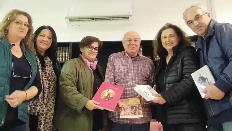 Ευχαριστήριο του Ιστορικού Ποντιακού Συλλόγου Νεοκαισάρειας για τη δωρεά βιβλίων από τον Πολιτιστικό Σύλλογο Σ. Σ. Κατερίνης