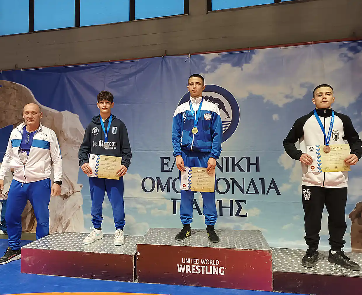 ΓΑΣ Αρχέλαος Κατερίνης: 2ος Πρωταθλητής Ελλάδος στο ομαδικό Παίδων στο Πανελλήνιο Πρωτάθλημα Πάλης U17