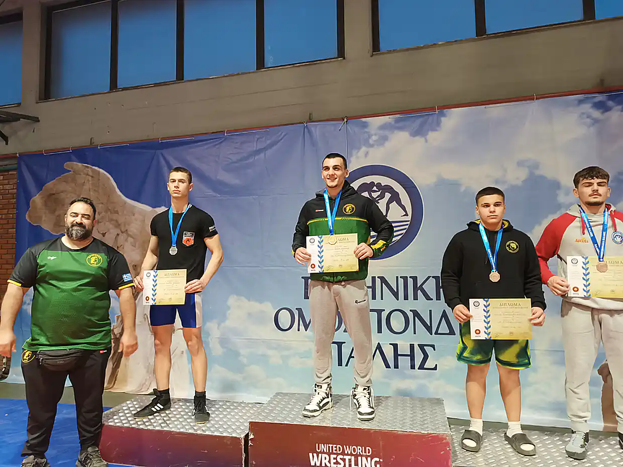 ΓΑΣ Αρχέλαος Κατερίνης: 2ος Πρωταθλητής Ελλάδος στο ομαδικό Παίδων στο Πανελλήνιο Πρωτάθλημα Πάλης U17