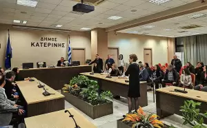 Κατερίνη: Ορκωμοσία νέων υπαλλήλων από τον Δήμαρχο Ιωάννη Ντούμο