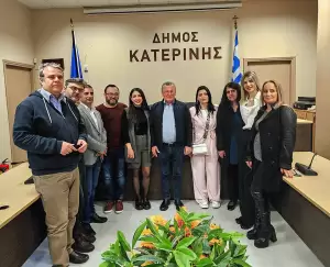 Κατερίνη: Ορκωμοσία νέων υπαλλήλων από τον Δήμαρχο Ιωάννη Ντούμο