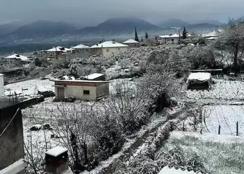 Κατερίνη: Στα λευκά ο Λόφος