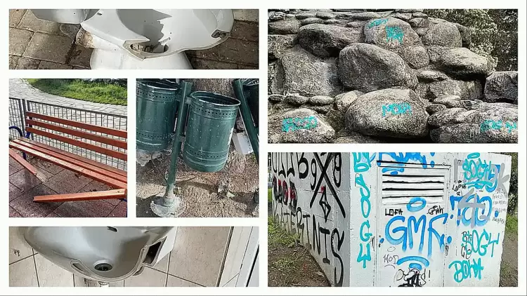 Κατερίνη: Βανδαλισμοί στο Δημοτικό Πάρκο
