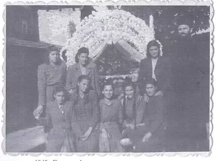 Λιτόχωρο: Επιτάφιος Αγίου Δημητρίου 1948 Λιτόχωρο