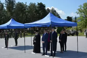 Με λαμπρότητα ο εορτασμός του Αγίου Γεωργίου στο Στρατόπεδο «Μπαλανίκα» Λιτοχώρου