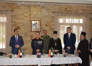 Με λαμπρότητα ο εορτασμός του Αγίου Γεωργίου στο Στρατόπεδο «Μπαλανίκα» Λιτοχώρου Με λαμπρότητα ο εορτασμός του Αγίου Γεωργίου στο Στρατόπεδο «Μπαλανίκα» Λιτοχώρου