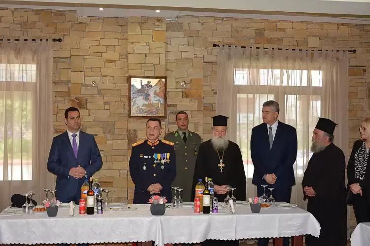 Με λαμπρότητα ο εορτασμός του Αγίου Γεωργίου στο Στρατόπεδο «Μπαλανίκα» Λιτοχώρου