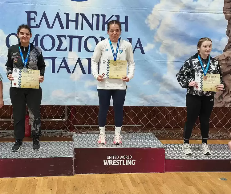 Πάλη: Δεύτερη στην Ελλάδα η Σειταρίδου των Ολυμπίων Κατερίνης