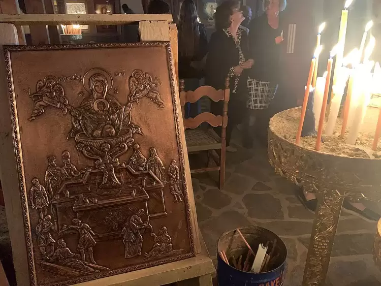 Παλιοί Πόροι Ολύμπου - Παλαιοχώρι: Ο εορτασμός της Ζωοδόχου Πηγής (εικόνες & βίντεο) Παλιοί Πόροι Ολύμπου: Ο εορτασμός της Ζωοδόχου Πηγής