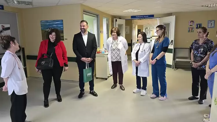 Πασχαλινά δώρα & ευχές για τους μικρούς ασθενείς του Γ. Νοσοκομείου Κατερίνης