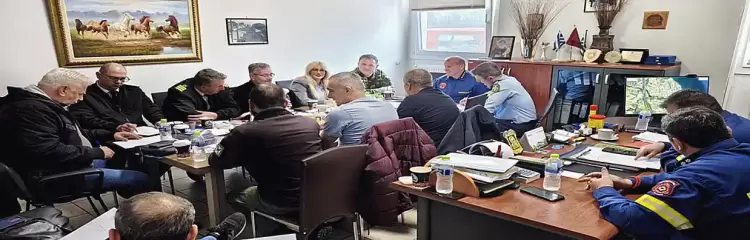 Πιερία: Άσκηση της Πυροσβεστικής Υπηρεσίας για την αντιμετώπιση πλημμυρικών φαινομένων