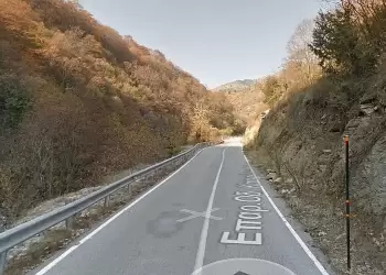 Πιερία – Φωτεινά – Φτέρη: Άρση της απαγόρευσης κυκλοφορίας στη 16η Επαρχιακή Οδό