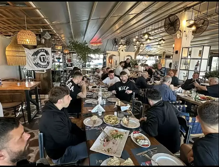 Πιερικός: Το "ματ" για την άνοδο ξεκίνησε απο το δείπνο στον Molos Fish Resto (εικόνες) Πιερικός: Το “ματ” για την άνοδο ξεκίνησε απο το δείπνο στον Molos Fish Resto