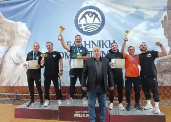 Πρωταθλητής Ελλάδος στην Ελληνορωμαϊκή Πάλη ο ΓΑΣ Αρχέλαος Κατερίνης