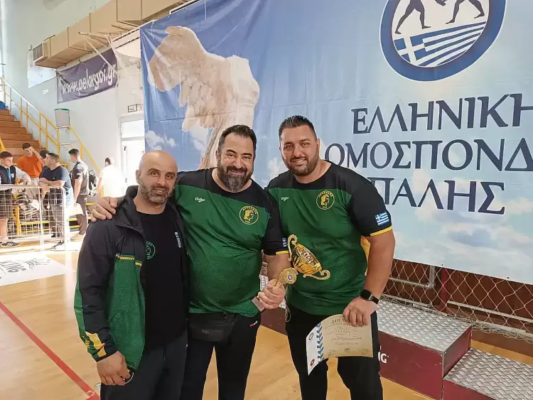 Στην κορυφή της Ελληνορωμαϊκής Πάλης ο ΓΑΣ Αρχέλαος Κατερίνης – Συγχαρητήριο μήνυμα του Δημάρχου Ι. Ντούμου