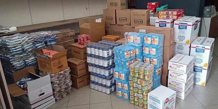 Βενιαμίν: Συλλογή τροφίμων εν όψει Πάσχα Βενιαμίν: Συλλογή τροφίμων εν όψει Πάσχα