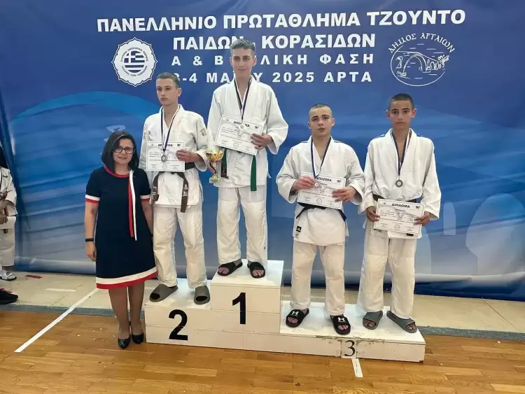 Α.Σ. Sakura Κατερίνης: 3 μετάλλια στο Πανελλήνιο Πρωτάθλημα Τζούντο Παίδων Κορασίδων Α’ & Β’ Α.Σ. Sakura Κατερίνης: 3 μετάλλια στο Πανελλήνιο Πρωτάθλημα Τζούντο Παίδων Κορασίδων Α’ & Β’