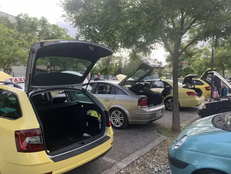 Αγιασμός οχημάτων στην Κατερίνη: Η ευλογία του Αγίου Χριστοφόρου