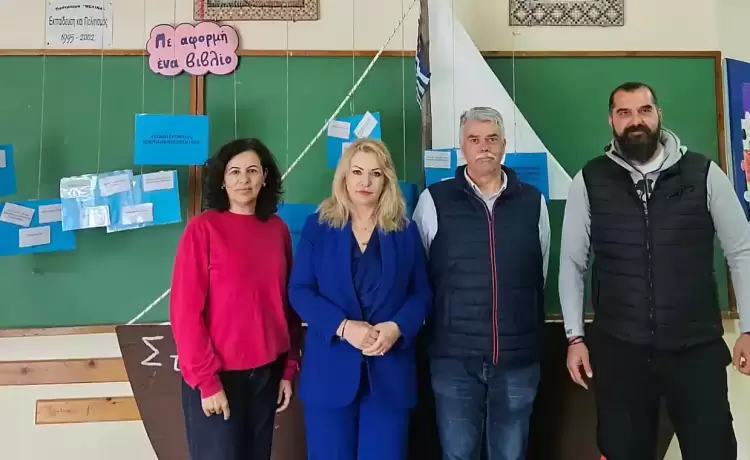 Άννα Μάνη – Παπαδημητρίου / Βουλευτής Πιερίας: Επίσκεψη της Βουλευτού σε σχολικές μονάδες της Κατερίνης.