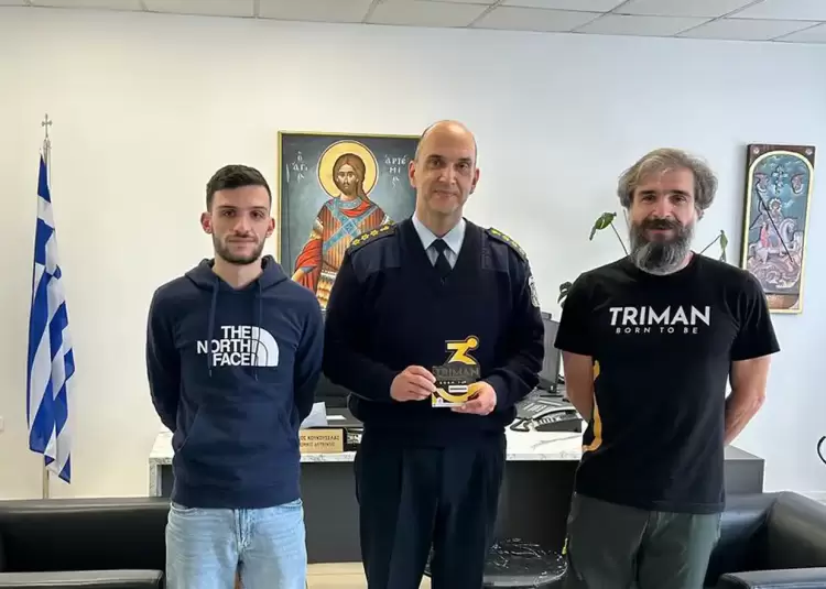 Η Διεύθυνση Αστυνομίας Πιερίας στηρίζει το TRIMAN 2025 Η Διεύθυνση Αστυνομίας Πιερίας στηρίζει το Triman 2025