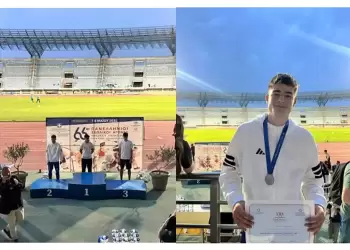 Η Διευθύντρια και ο Σύλλογος διδασκόντων του 5ου ΓΕΛ Κατερίνης συγχαίρουν θερμά το  μαθητή της Γ’ Λυκείου Σκούρα Δημήτριο