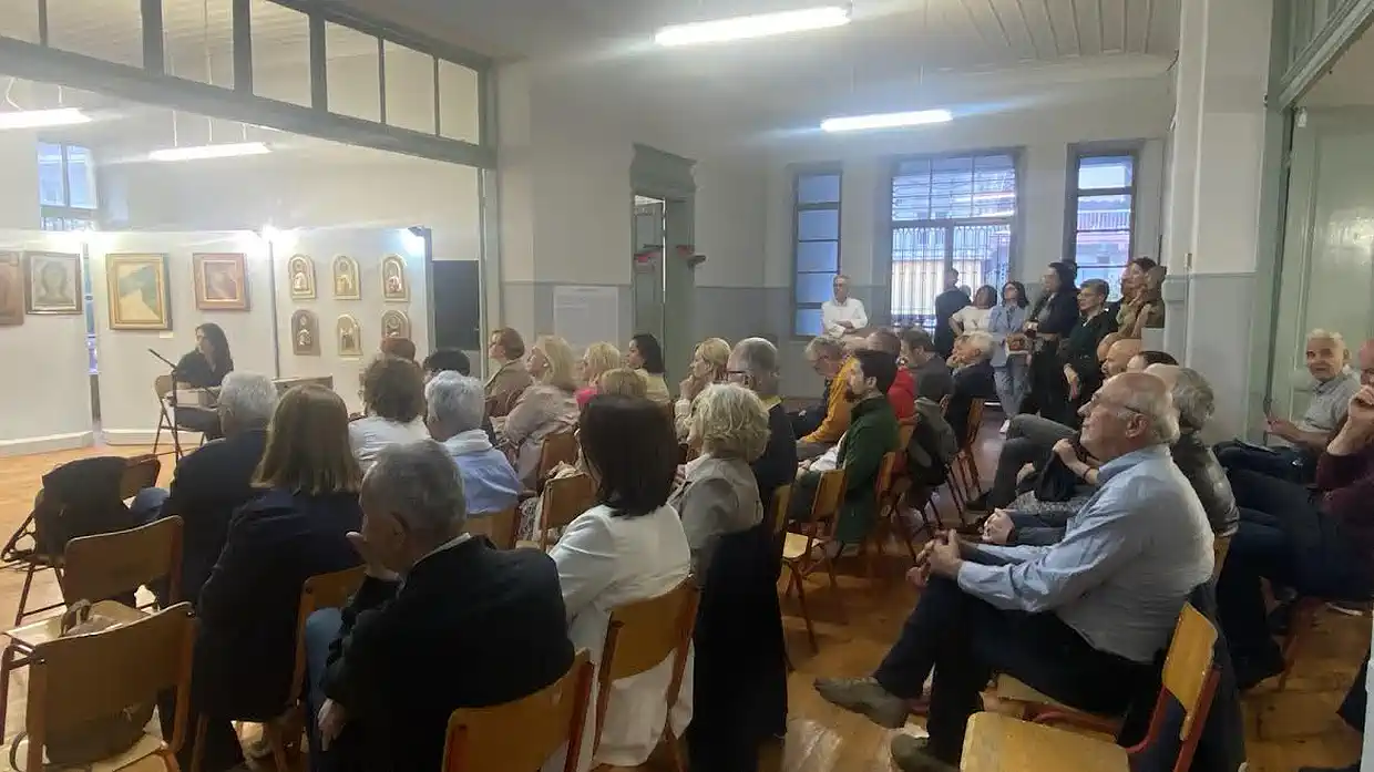 Εγκαίνια έκθεσης ζωγραφικής και χειροτεχνημάτων στην Εστία Πιερίδων Μουσών Εγκαίνια έκθεσης ζωγραφικής και χειροτεχνημάτων στην Εστία Πιερίδων Μουσών