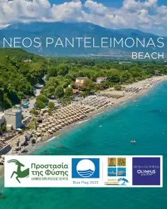 Εννέα ακτές του Δήμου Δίου Ολύμπου βραβεύτηκαν με «Γαλάζια Σημαία» – δύο περισσότερες σε σχέση με το 2024