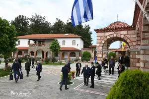 Εορτασμός Ανακομιδής Ιερών Λειψάνων Αγίου Αθανασίου στην Ιερά Μονή Κολινδρού 2025