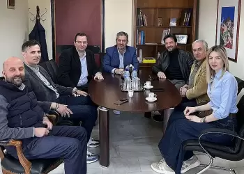 Επιμελητήριο Πιερίας: Συνάντηση των νέων Δ.Σ. του ΤΕΕ/ΤΚΜ και του Συλλόγου Μηχανικών Πιερίας με τον πρόεδρο του Επιμελητηρίου Επιμελητήριο Πιερίας: Συνάντηση των νέων Δ.Σ. του ΤΕΕ/ΤΚΜ και του Συλλόγου Μηχανικών Πιερίας με τον πρόεδρο του Επιμελητηρίου