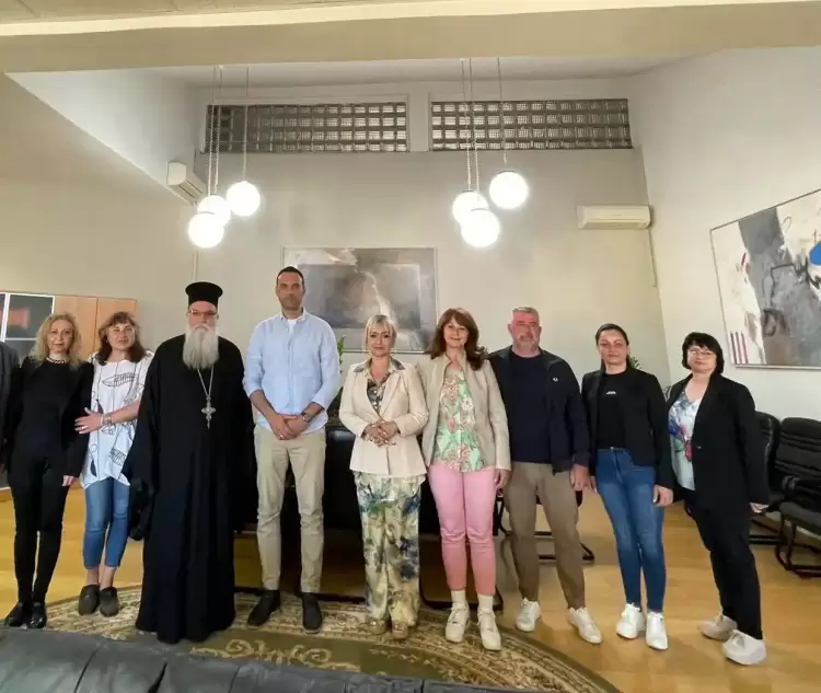 Επίσκεψη Δημάρχου Byala Βουλγαρίας στην Αντιπεριφερειάρχη Πιερίας Επίσκεψη Δημάρχου Byala Βουλγαρίας στην Αντιπεριφερειάρχη Πιερίας