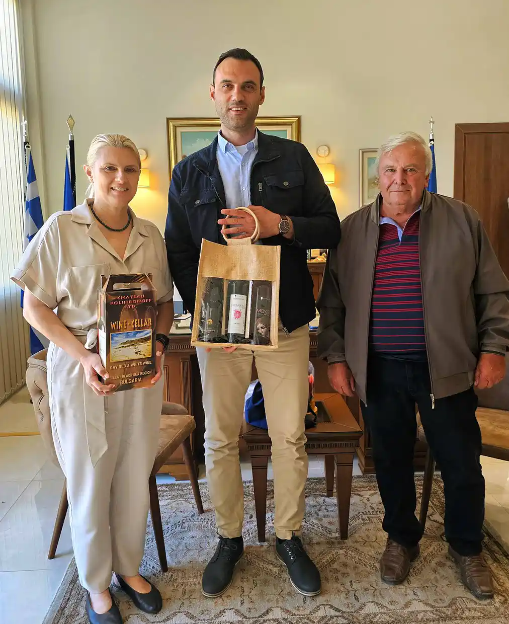 Επίσκεψη Δήμου Μπιάλα Βουλγαρίας στην Κατερίνη: Συνεργασία σε Πολιτισμό και Τουρισμό