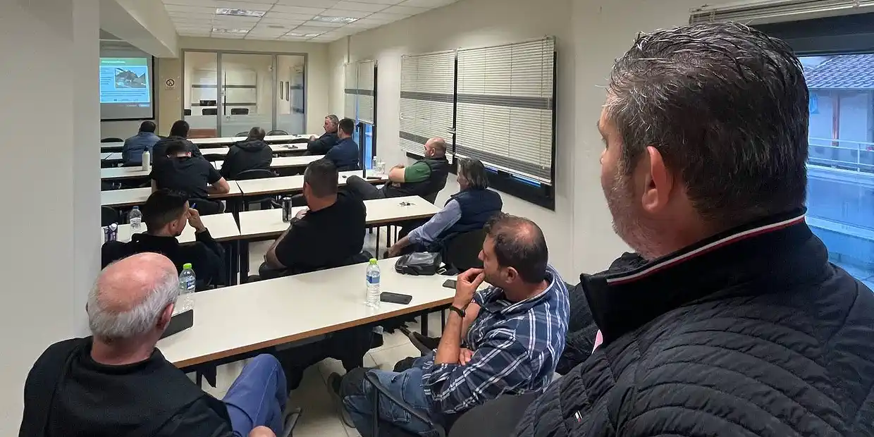 Επίσκεψη του Προέδρου του Επιμελητηρίου Πιερίας στην Επιμελητηριακή Σχολή