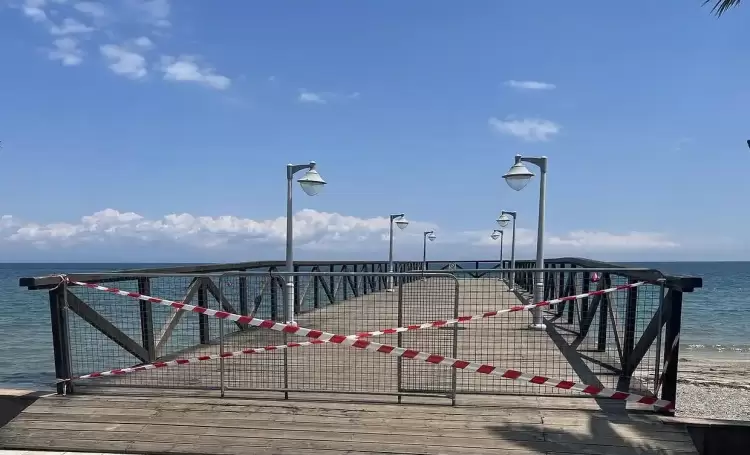 Παραλία Κατερίνης: Κλείνει προσωρινά η προβλήτα για λόγους ασφαλείας