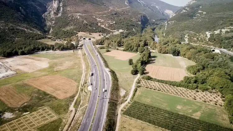 Πιερία: Προσωρινές Κυκλοφοριακές Ρυθμίσεις στην ΠΑΘΕ Ασφαλτικές Εργασίες