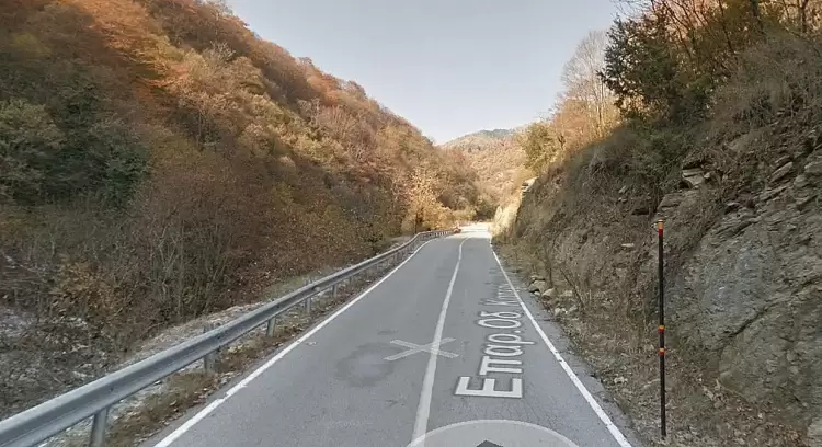 Πιερία: Προσωρινή Απαγόρευση Κυκλοφορίας στην 16η Επαρχιακή Οδό Φωτεινών Φτέρης