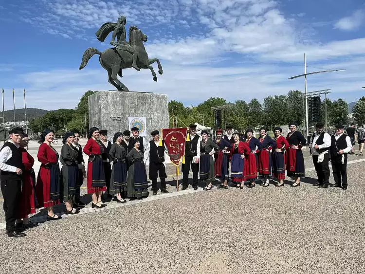 Ο Πολιτιστικός Σύλλογος Κατερίνης «Δρυάνιστα» στην 5η Πανελλήνια Χορευτική Συνάντηση Μακεδόνων
